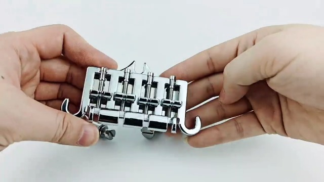 Amazon.com: Guyker 3 Point 4 String Bass Bridge Tailpiece - Zinc